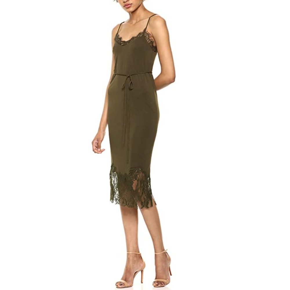 French Connection Lace Midi Dress
